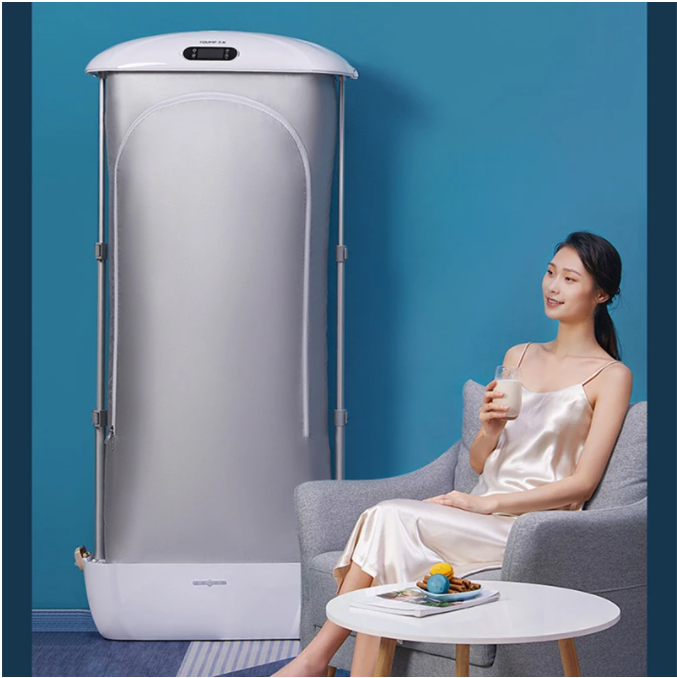 🔥【Promotional specials】Automatic Steam Dry Clothes Cleaning Dryer Small Sterilization Hanging Ironing Clothes Care Machine Folding Clothes Dryer（💥free shipping💥）