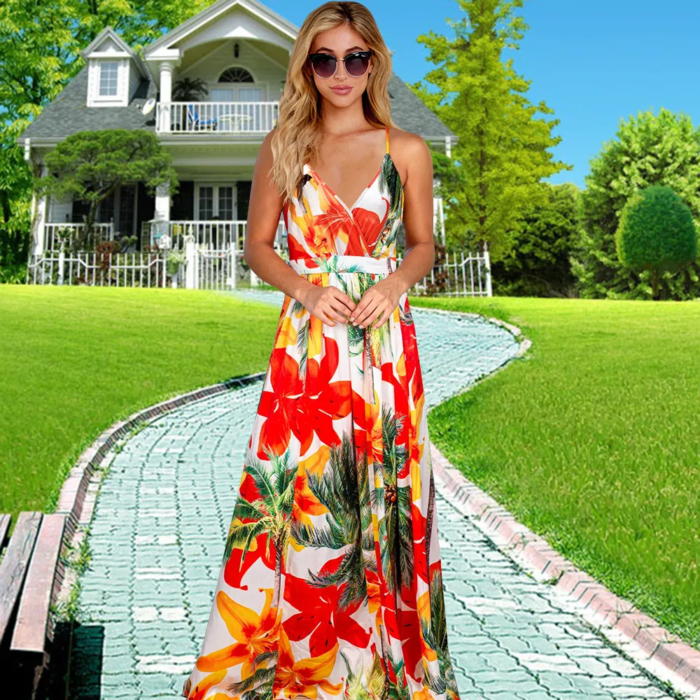 🔥 Last Day Promotion 50% OFF💕Spring and summer print casual dresses