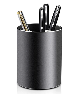 Metal Pen Holder Aluminum Pencil Holder for desk