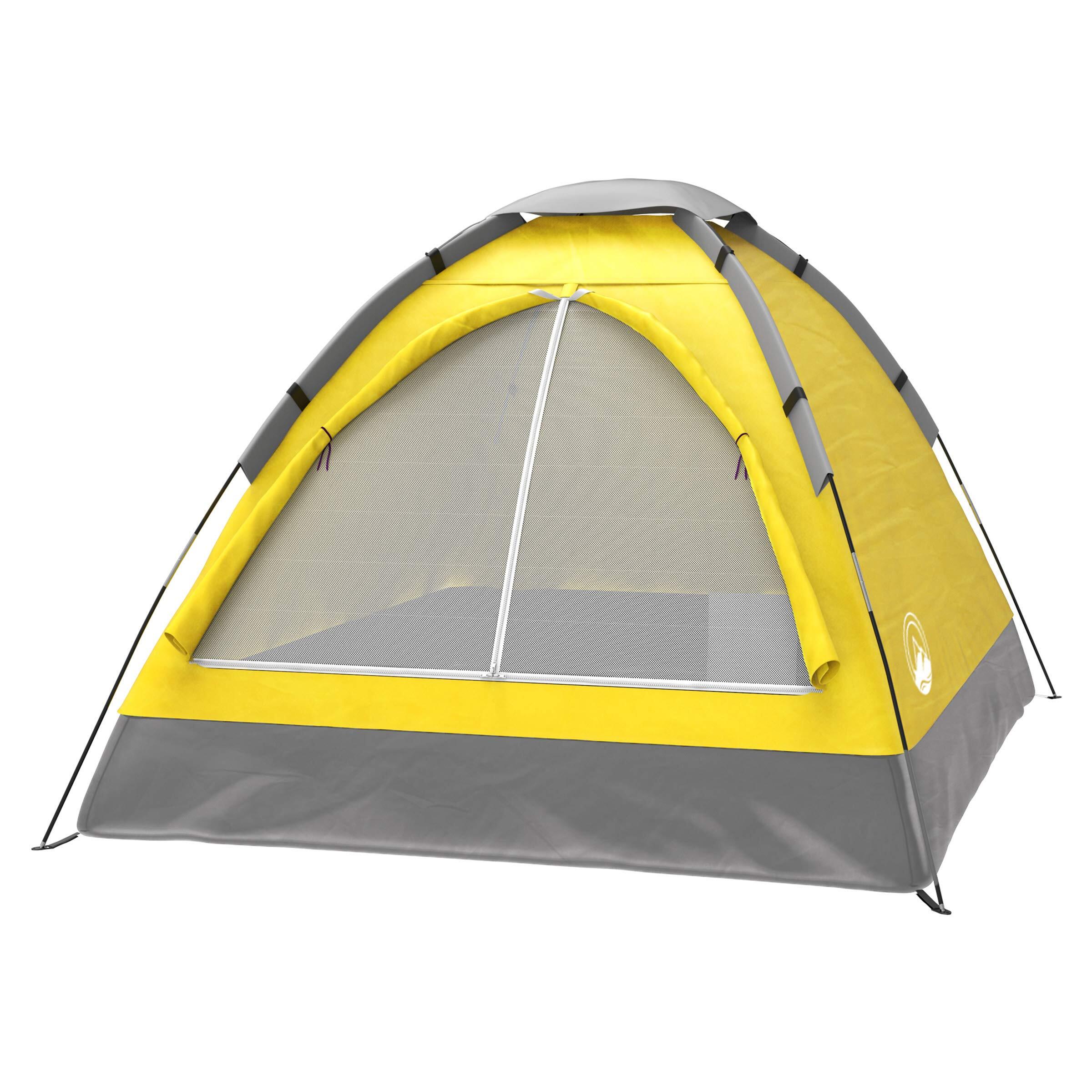 2-Person Camping Tent Includes Rain Fly and Carrying Bag