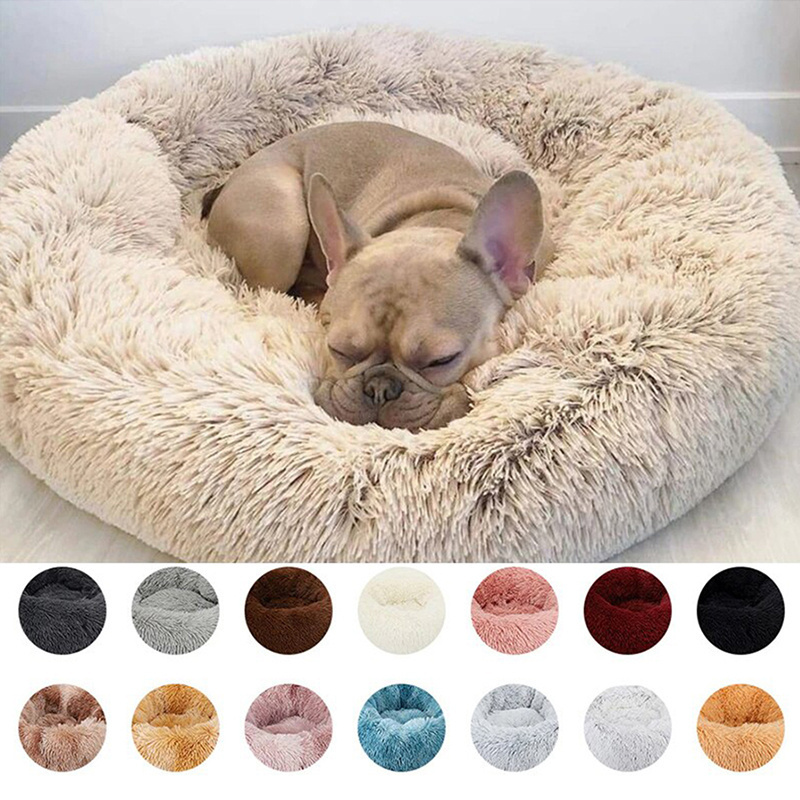 Plush Small Dog Bed