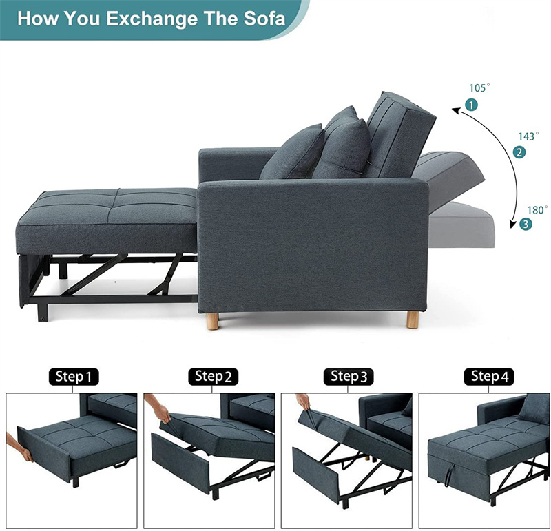 🔥New Year Promotion🔥✨FOLDABLE INDOOR COMFORT SOFA BED✨