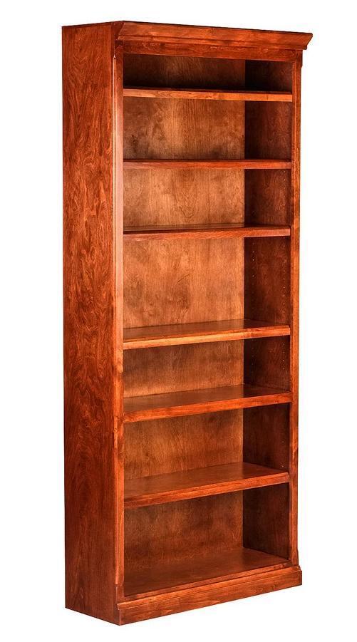Forest Designs Mission Alder Bookcase: 36W  x 13D x Height of Choice