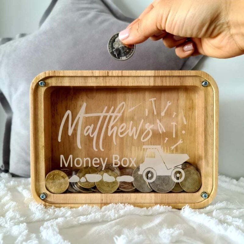 🎁Personalized Children's Christmas Gifts-Custom name Money box