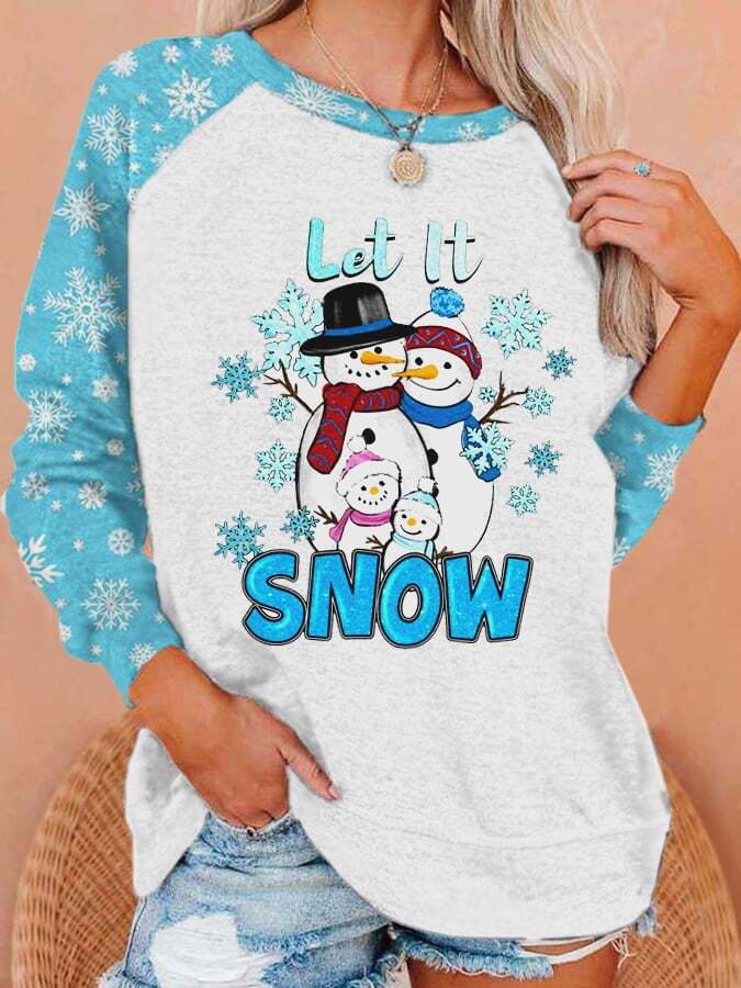 Women's Cute Showman Print Sweatshirt