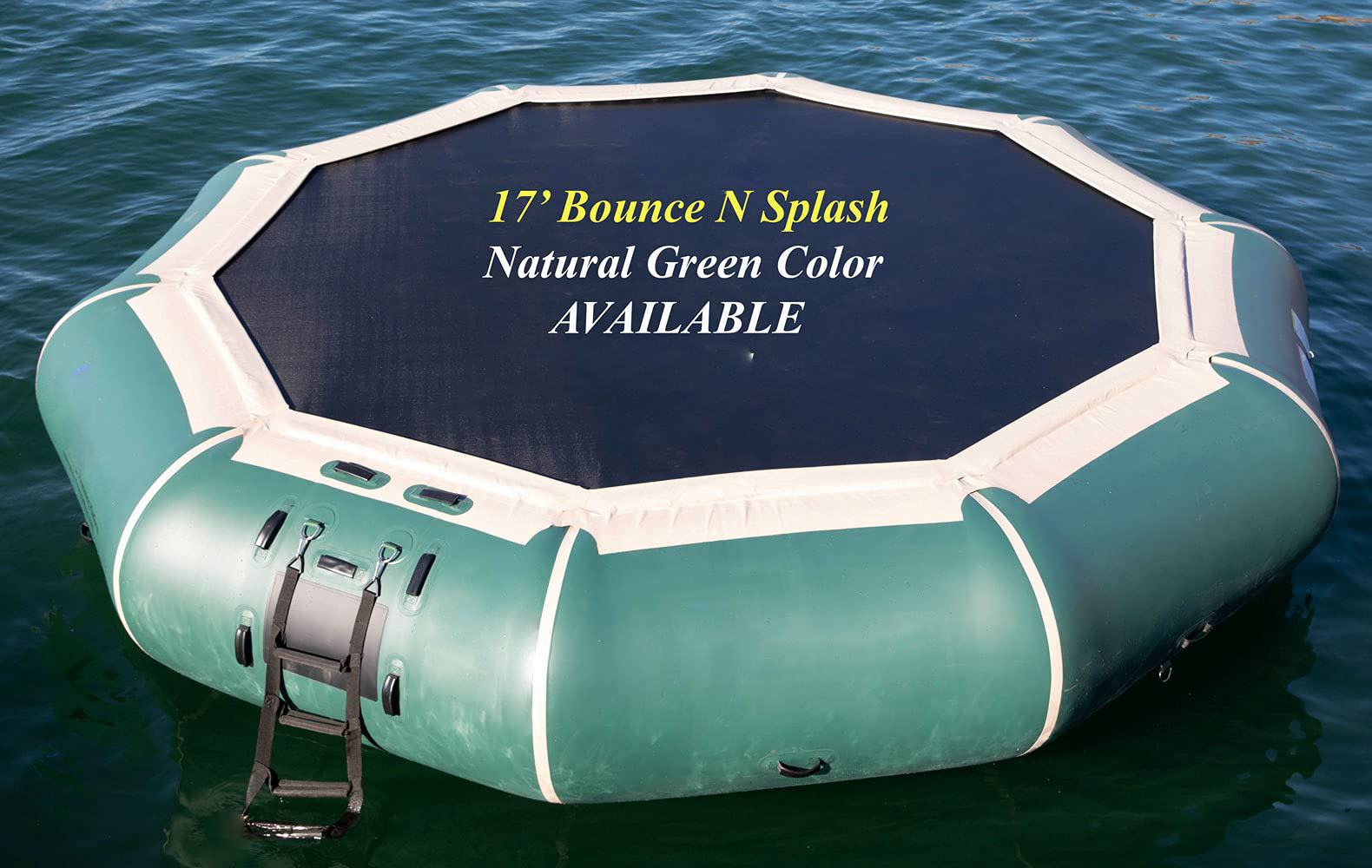 17' Bounce N Splash Padded Water Bouncer