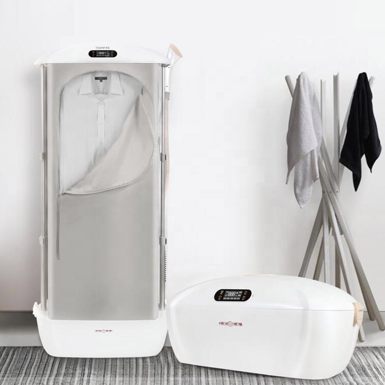 💗This is a perfect gift 💗 Home folding storage ironing machine, fully automatic ironing, easy wrinkle removal with one click!