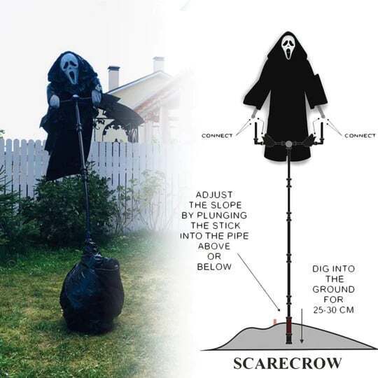 ?49% OFF?-Halloween special offer-Scream ScareCrow