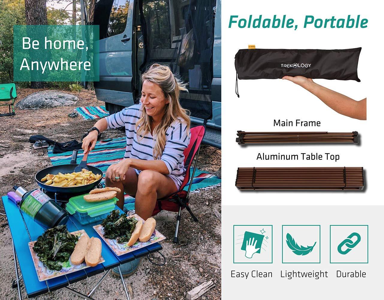 Folding Camping Table,  Foldable Side Table,