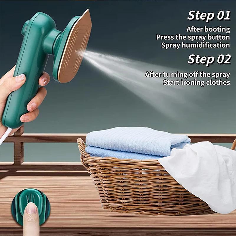 Mini Steam Iron Handheld Garment Steamer Household Portable Ironing Machine Professional Steam iron For Clothes Home Appliance