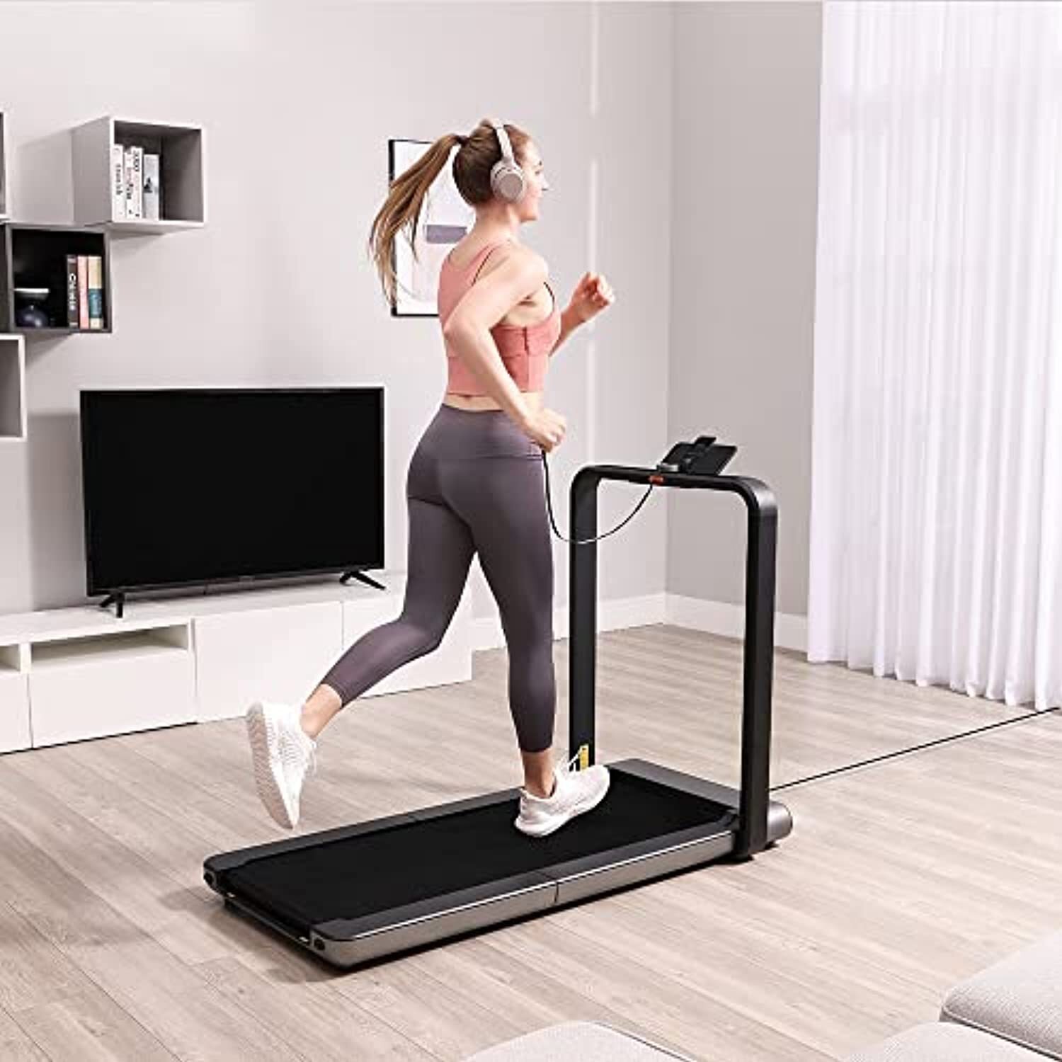 💥Last Day-Buy 2 Only $49.48🔥2IN1 Foldable Treadmill: The Best Gym Alternative