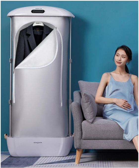 🔥【Promotional specials】Automatic Steam Dry Clothes Cleaning Dryer Small Sterilization Hanging Ironing Clothes Care Machine Folding Clothes Dryer（💥free shipping💥）