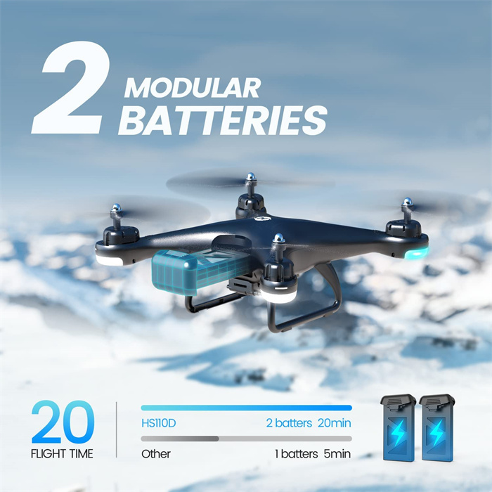 Drone with 1080P HD camera live video 120° wide Angle
