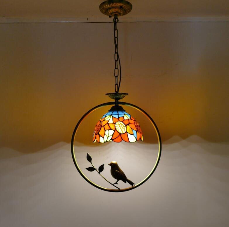 Vintage Lamp for Living Room, Nordic Pendant Light, Hallway Light
