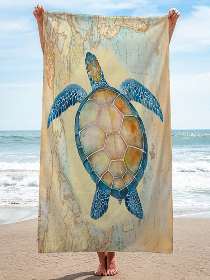 Sea Life Beach Towel