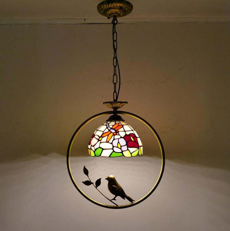 Vintage Lamp for Living Room, Nordic Pendant Light, Hallway Light