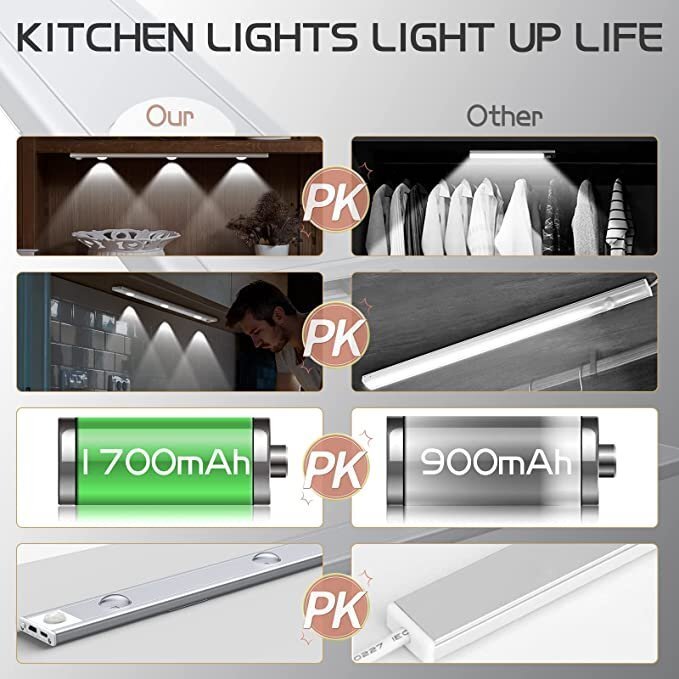 🔥LAST DAY 49% OFF💡 LED MOTION SENSOR CABINET LIGHT 💡BUY 2 GET FREE SHIPPING NOW!