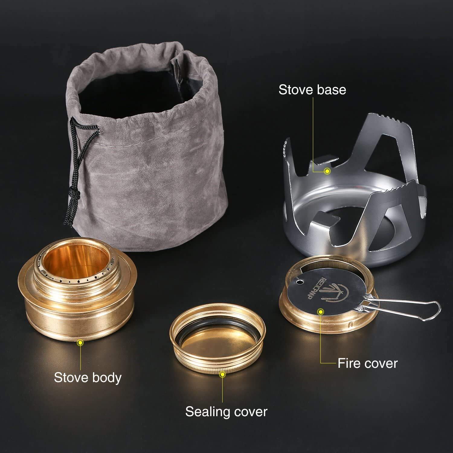 Alcohol Stove, Camping Stove with Stove Cover