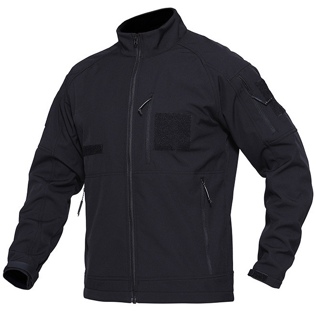 Men's Outdoor Leisure Windproof And Water-repellent Soft Shell Tactical Jacket