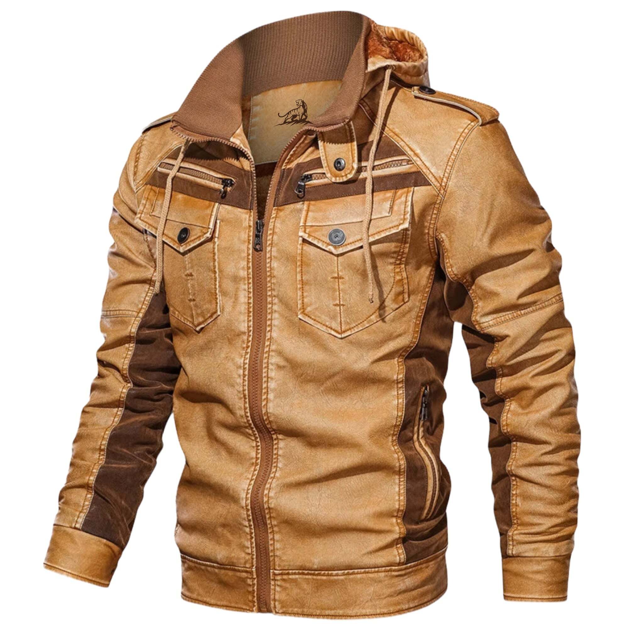 'Mohawk Rogue' Leather Jacket
