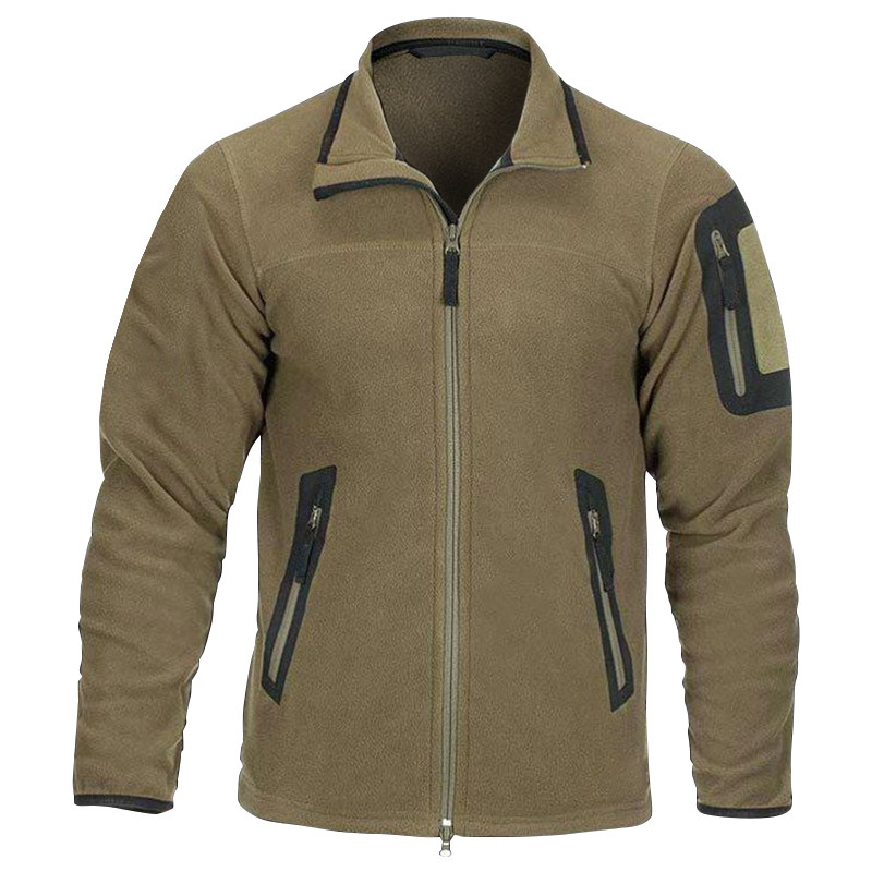 Men's Retro Contrast Outdoor Tactical Jacket