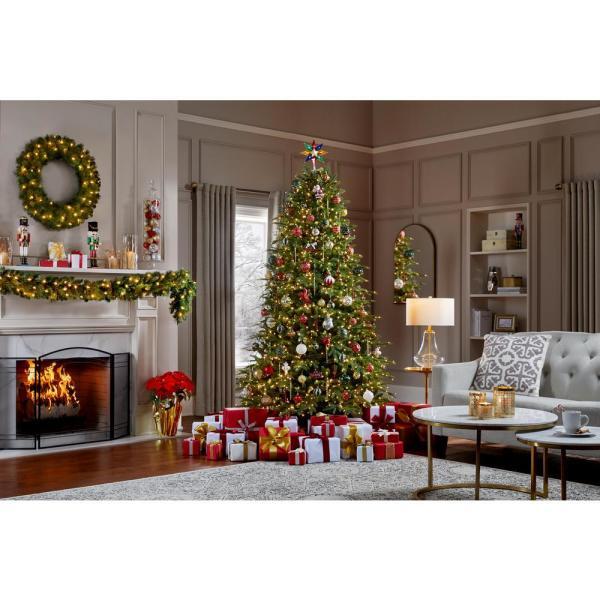 7.5 ft. Grand Duchess Balsam Fir LED Pre-Lit Artificial Christmas Tree With 2250-Color Changing Lights and 10-Function