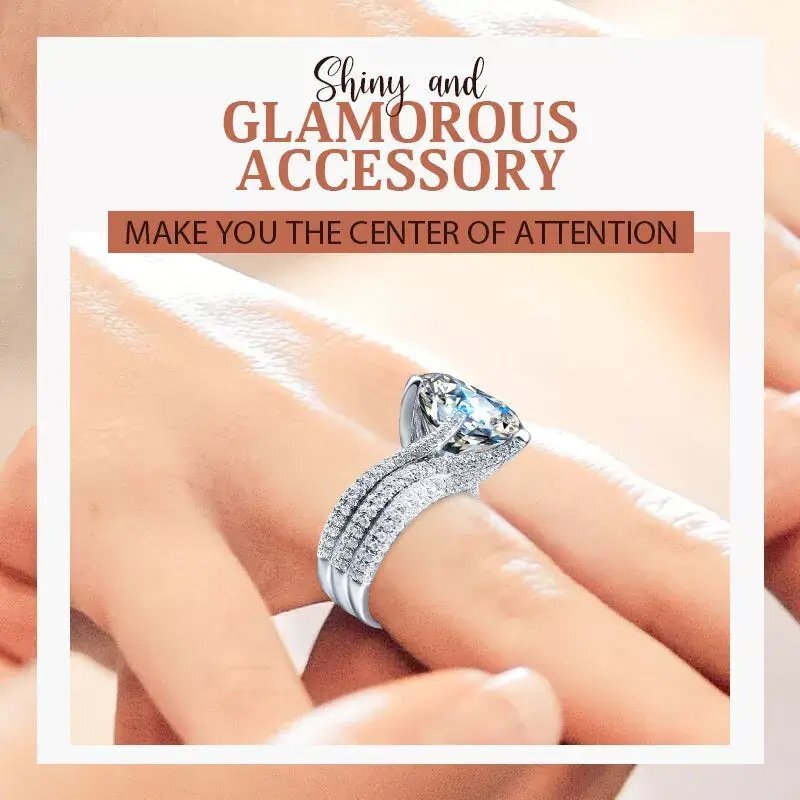 ✨Super Low Offer✨3 Carat Super Sparkling Diamond Ring