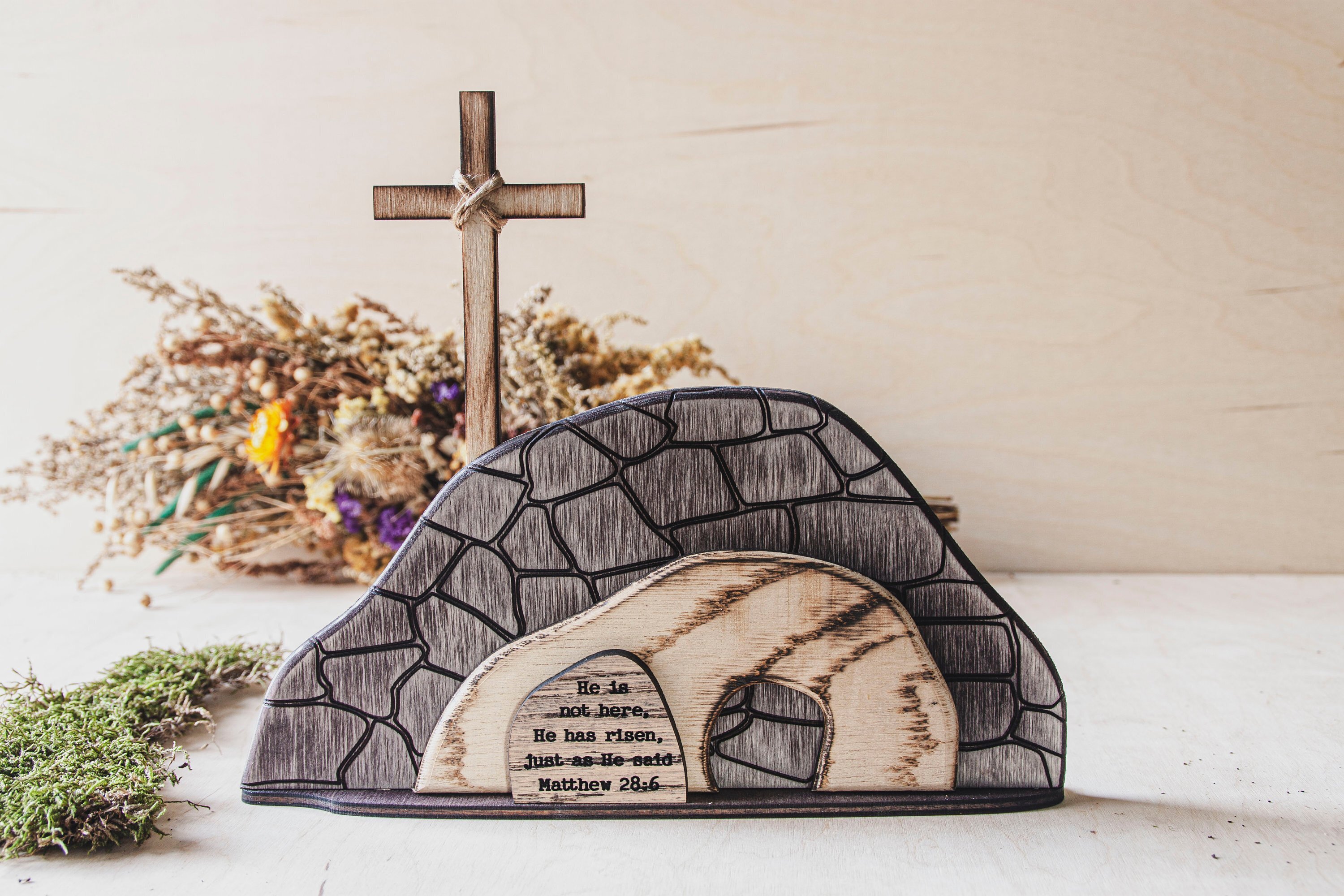 Empty Tomb-Christian Easter Decor