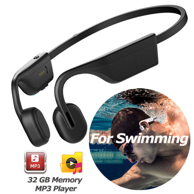 A9S Bone Conduction Sport Headphones for Running Swimming