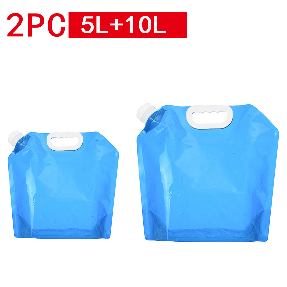 5L/10L Portable Outdoor Foldable Collapsible Water Bags