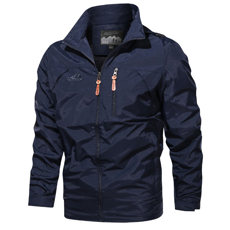 Men's Outdoor Waterproof And Windproof Hooded Jacket