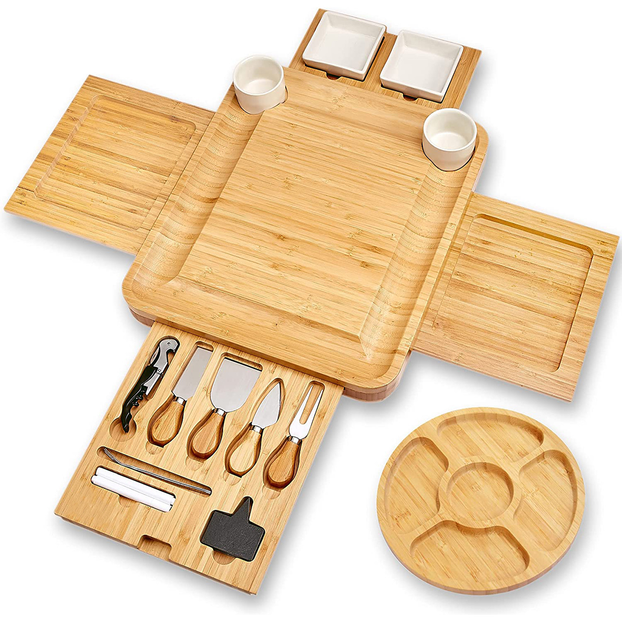 🔥Only $24.99 today🔥 Multifunctional cheese board🎁BUY 2 FREE SHIPPING🎁