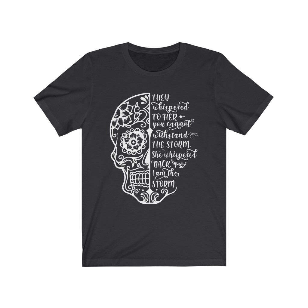 I Am The Storm Skull T-shirt