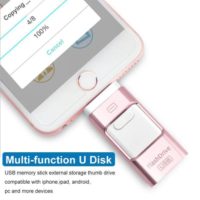 4-IN-1 iPhone & Android Flash Drive