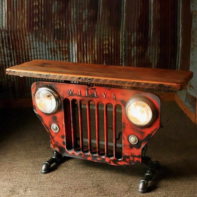 Steampunk Industrial / Automotive / Table Sofa Hallway /Table Model Decoration