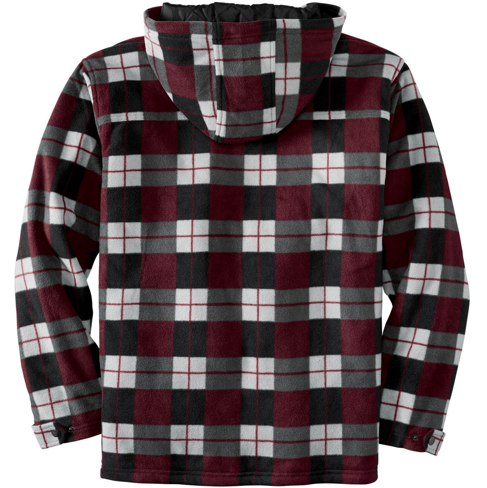 Men's Autumn & Winter Casual Check Hooded Jacket