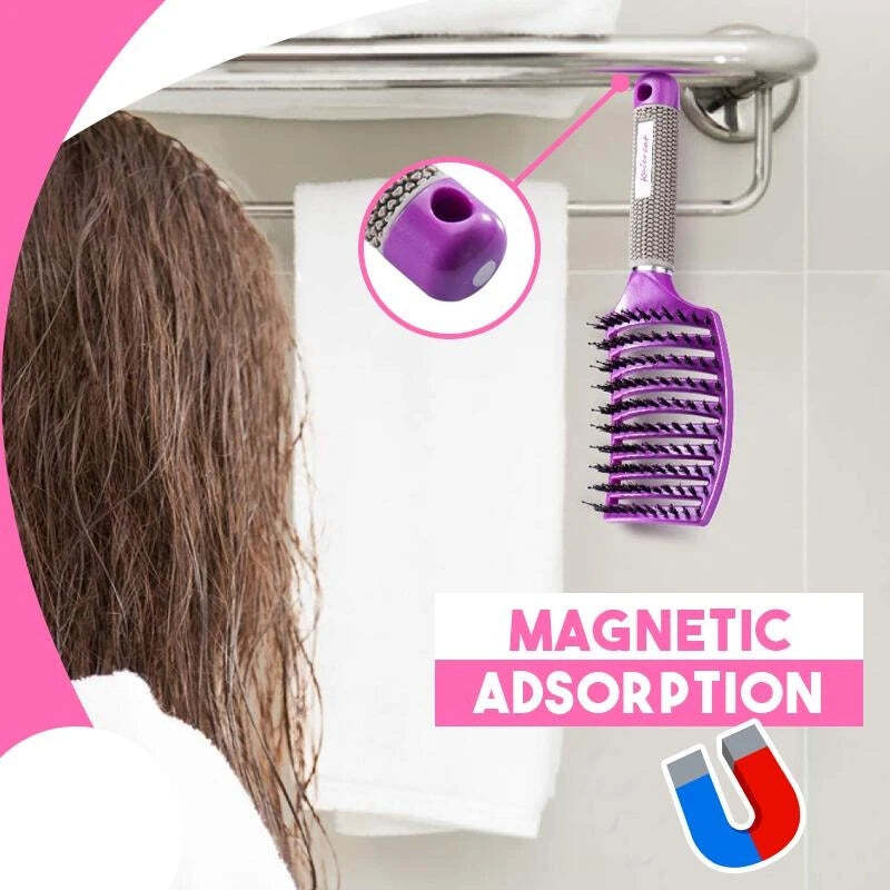 Detangler Bristle Nylon Hairbrush 🔥BUY 1 GET 1 FREE LAST DAY🔥