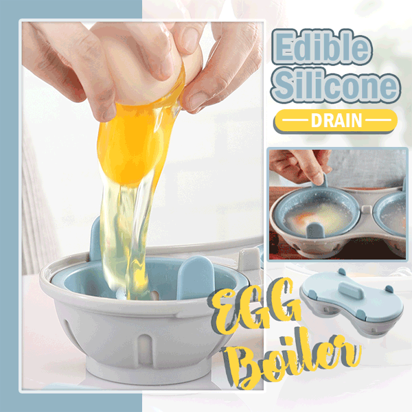 Edible Silicone Drain Egg Boiler(?Hot Sale?)