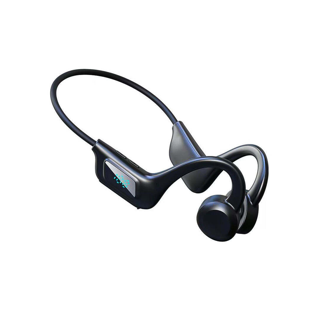 Q33 Bone Conduction Bluetooth Sport Headphones with TF Card, 48 Hr Playtime