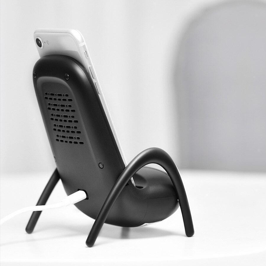 PORTABLE MINI CHAIR WIRELESS CHARGER - SUPPLY FOR ALL PHONES