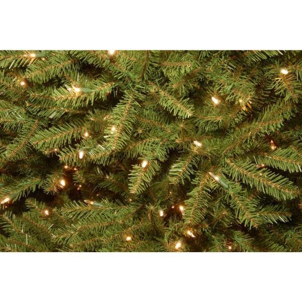 9 ft. Dunhill Fir Artificial Christmas Tree with Dual Color LED Lights