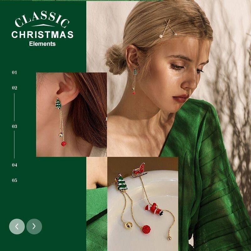 Unique Christmas Tree Earrings🎄Christmas Promotion-48% OFF🎄