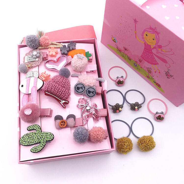 Girls Headdress And Hairpin Gift Box Set