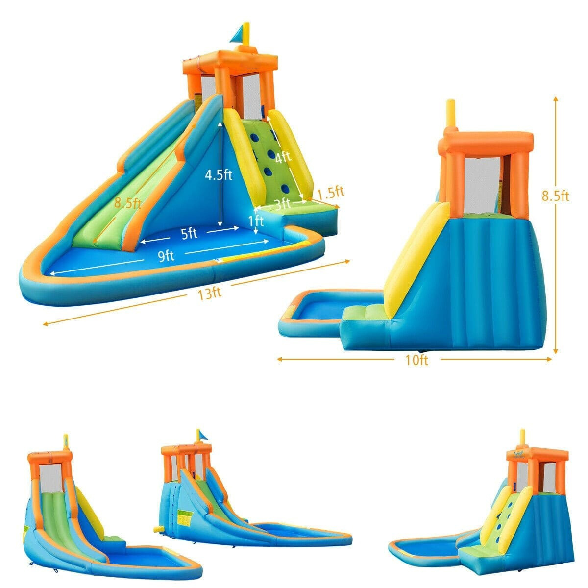 Inflatable Water Slide Kids Bounce House