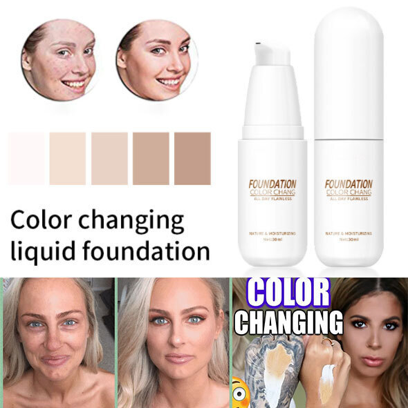 2021 for Best Color Changing Foundation🔥Buy 3 Get 2 Free🎁