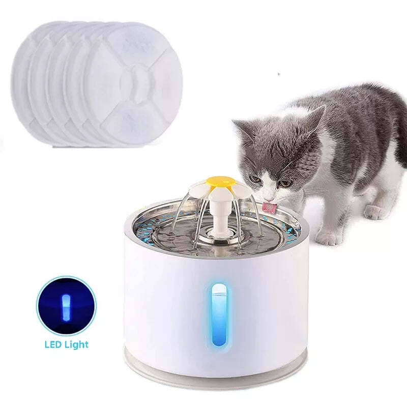 Cat water fountain with filter - PawHydration