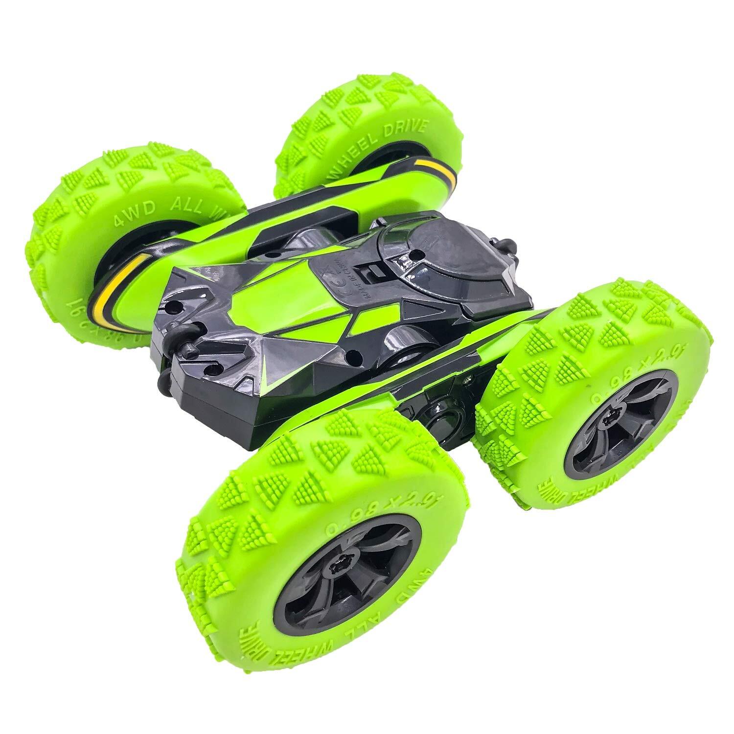 360 degrees rotary remote control stunt car