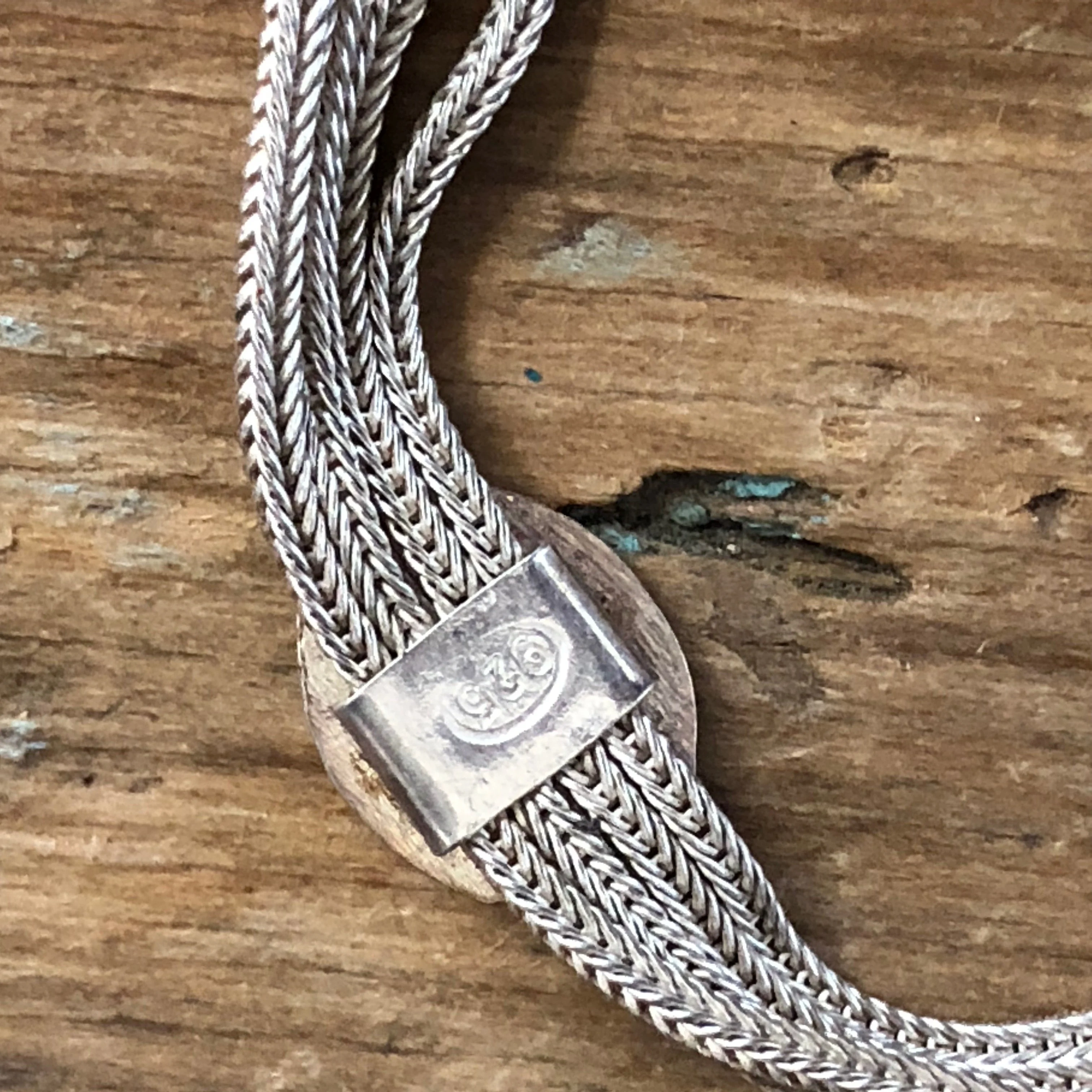 Sterling Silver Medallion Bracelet
