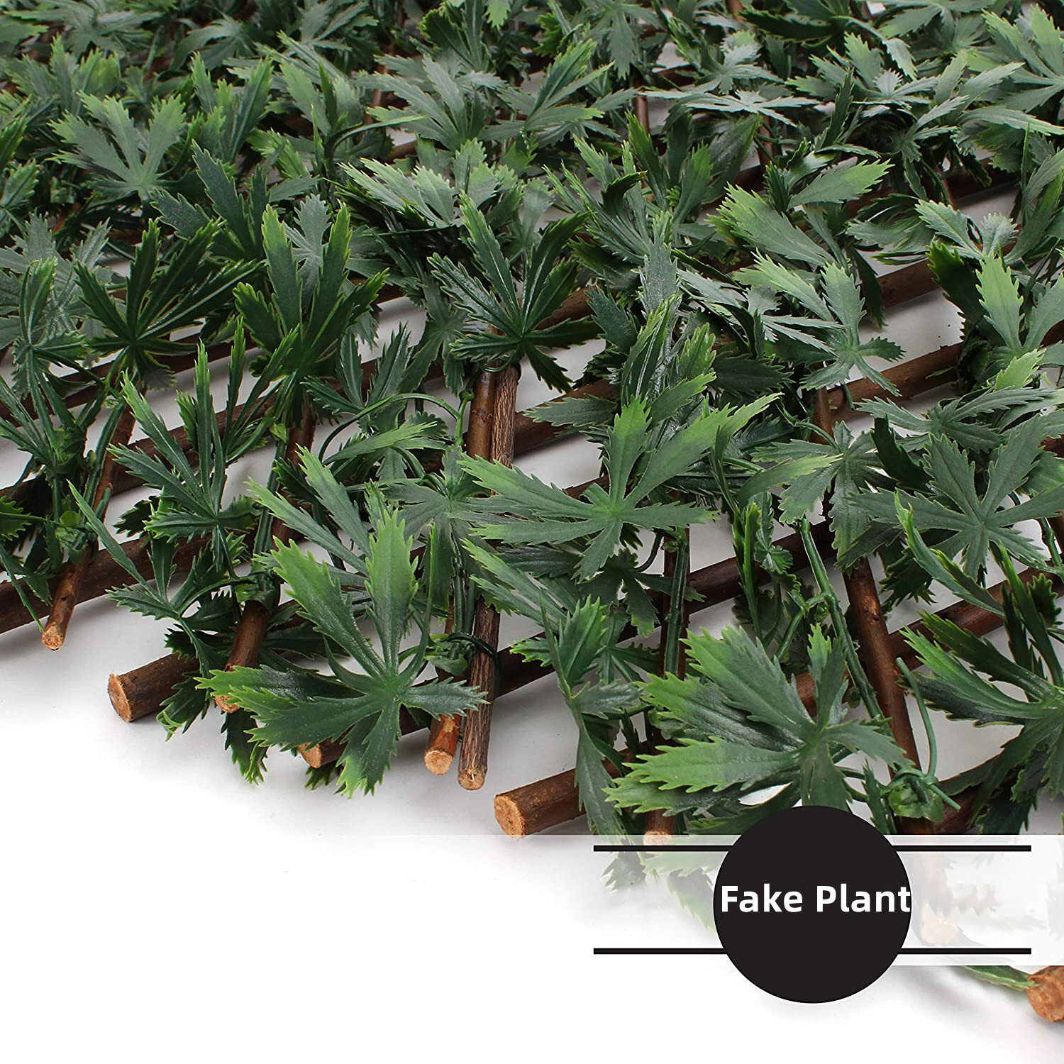 Cannabis Leaf Trellis - Fake Weed Plant
