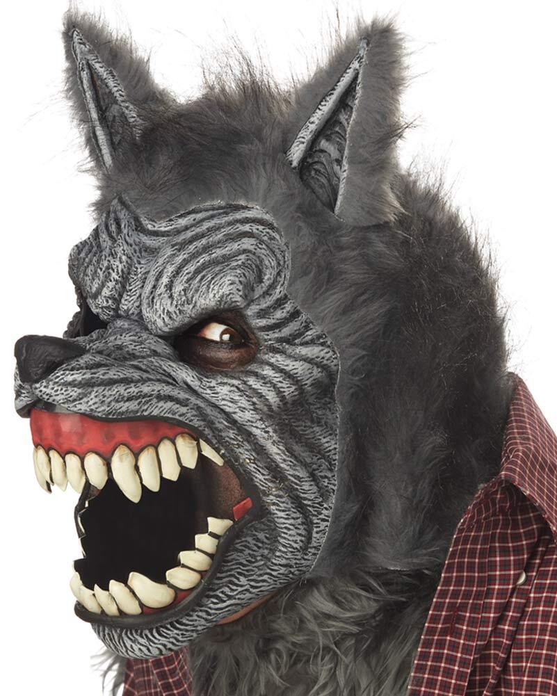 Grey Werewolf Ani Motion Mask